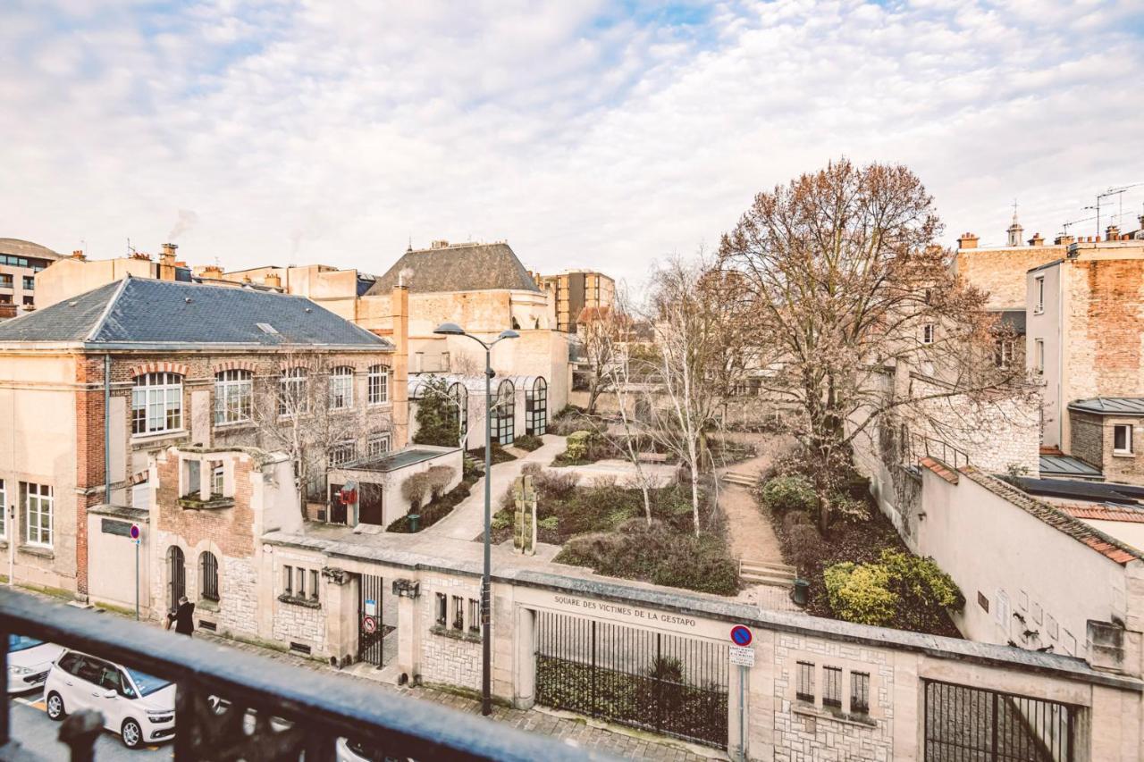 Charme De L'Ancien Pour Cet Appartement Entierement Renove Dans L'Hypercentre De Reims Bagian luar foto