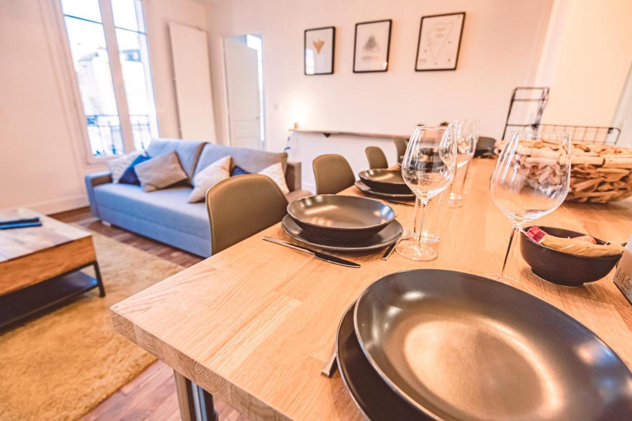 Charme De L'Ancien Pour Cet Appartement Entierement Renove Dans L'Hypercentre De Reims Bagian luar foto