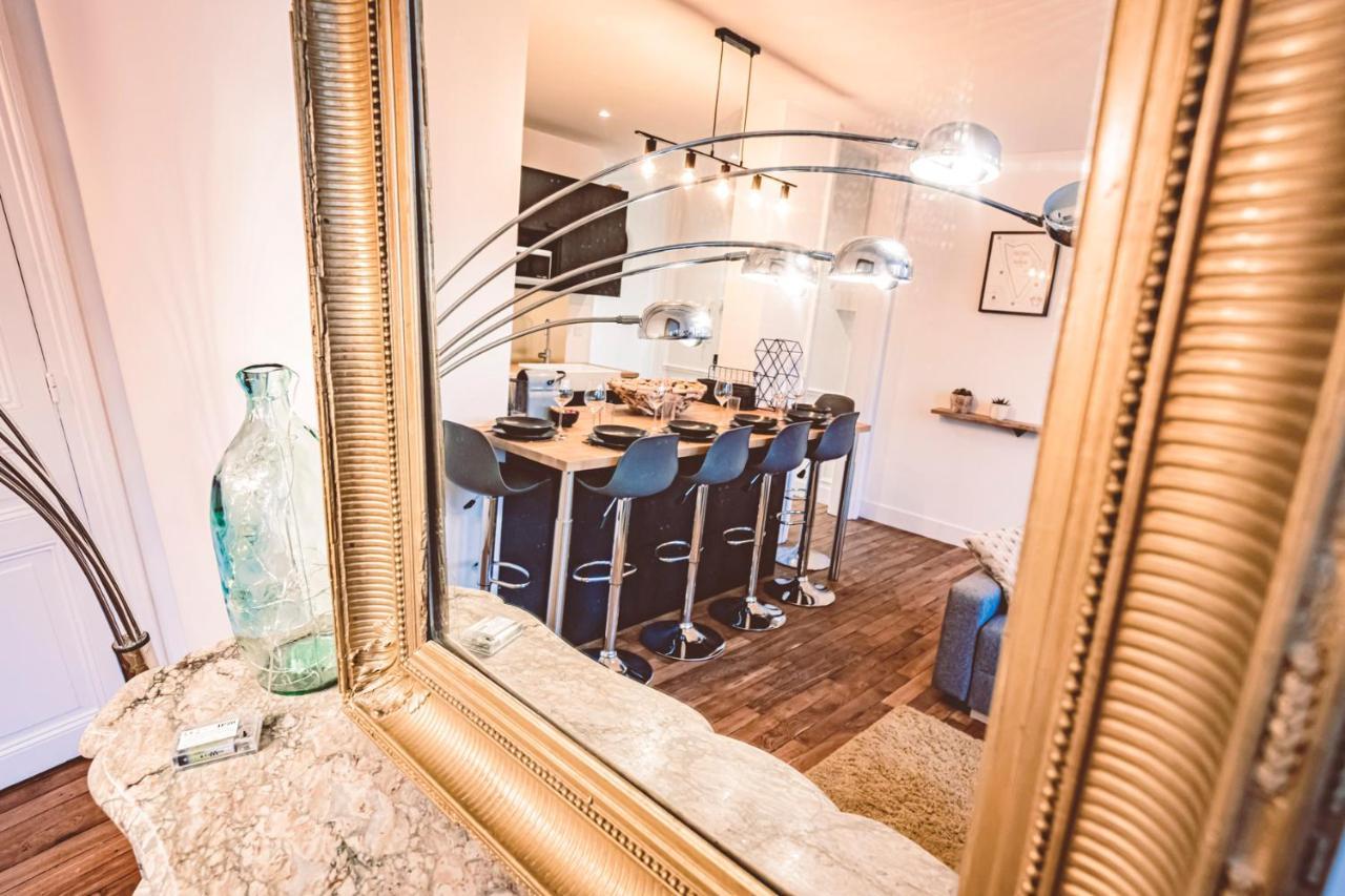Charme De L'Ancien Pour Cet Appartement Entierement Renove Dans L'Hypercentre De Reims Bagian luar foto