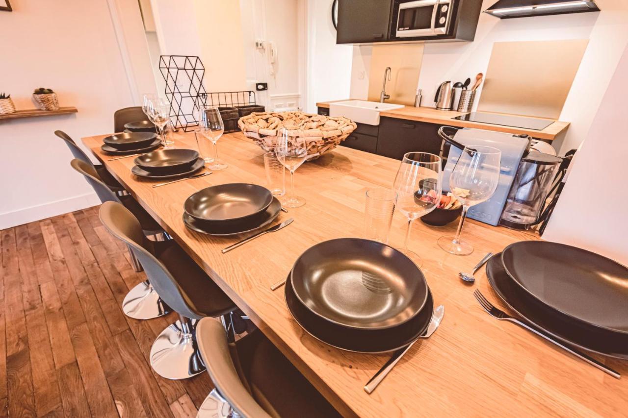 Charme De L'Ancien Pour Cet Appartement Entierement Renove Dans L'Hypercentre De Reims Bagian luar foto
